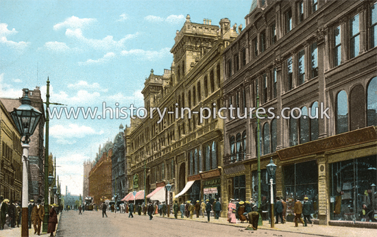 Deansgate, Manchester, Lancashire. c.1906